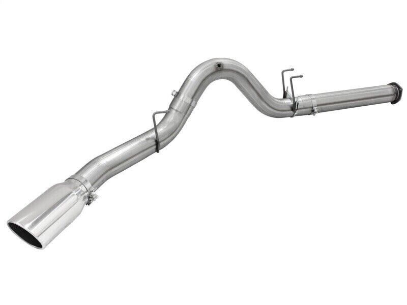 aFe Power 49-43064-P Large Bore-HD 5" DPF-Back Exhaust System with Polished Tip