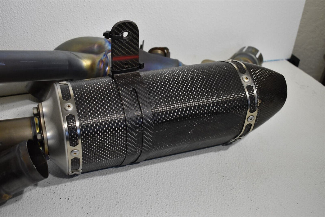 2006-2007 Kawasaki Ninja ZX1000D ZX10R AKRAPOVIC Titanium Carbon Dual Exhaust