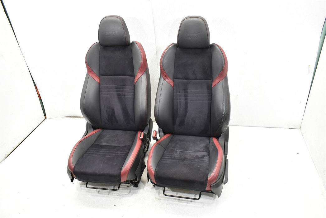 2015-2019 Subaru WRX STI Seat Seat Front And Rears 36k 15-19