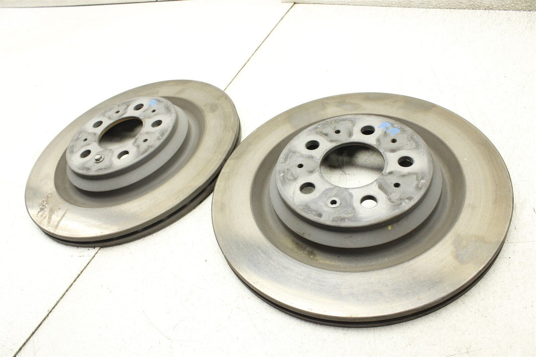 2021 Tesla Model 3 Rear Brake Rotor Disc Set Factory OEM USED 17-21