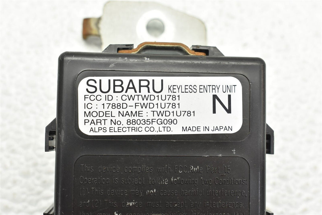 2008-2014 Subaru WRX Keyless Entry Unit 88035FG090 Factory OEM 08-14