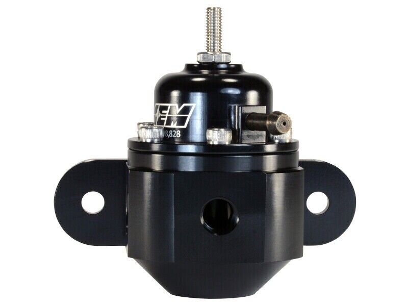 AEM Universal Black Anodized Adjustable Fuel Pressure Regulator 25-302BK