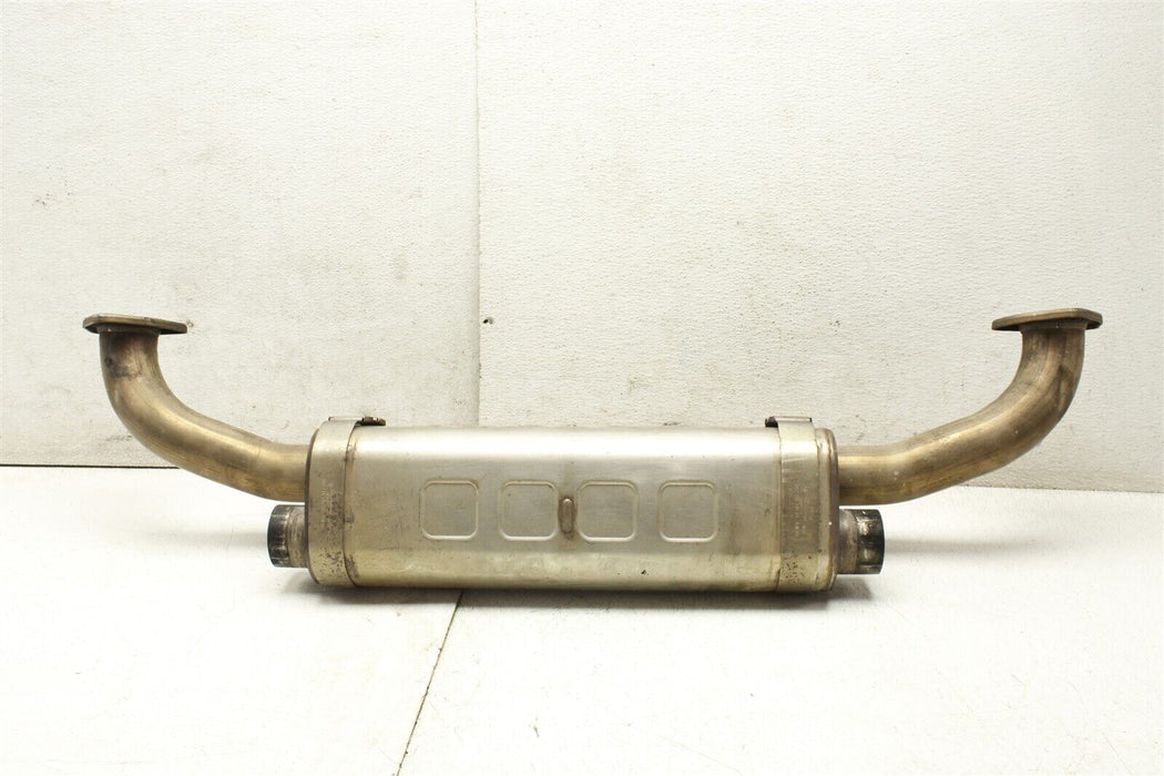 2009 Porsche 911 Carrera Rear Muffler Exhaust Assembly Factory OEM 05-12