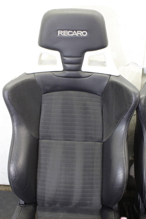 2008-2015 Mitsubishi Evolution X Seat Pair Recaro Front Torn Seats 08-15