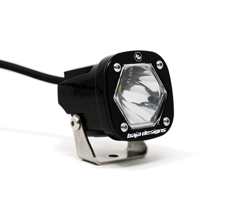 Baja Designs 380001 S1 Spot LED Light w/ Mounting Bracket Single