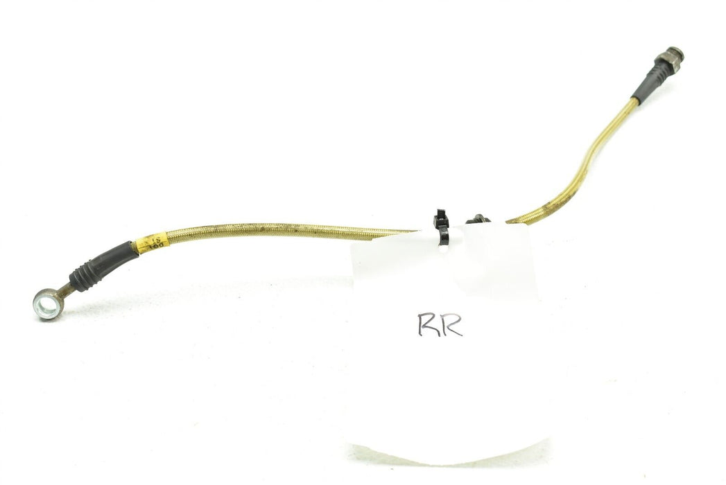 2008-2014 Subaru Impreza WRX STI Rear Right Stainless Brake Line Hose 08-14