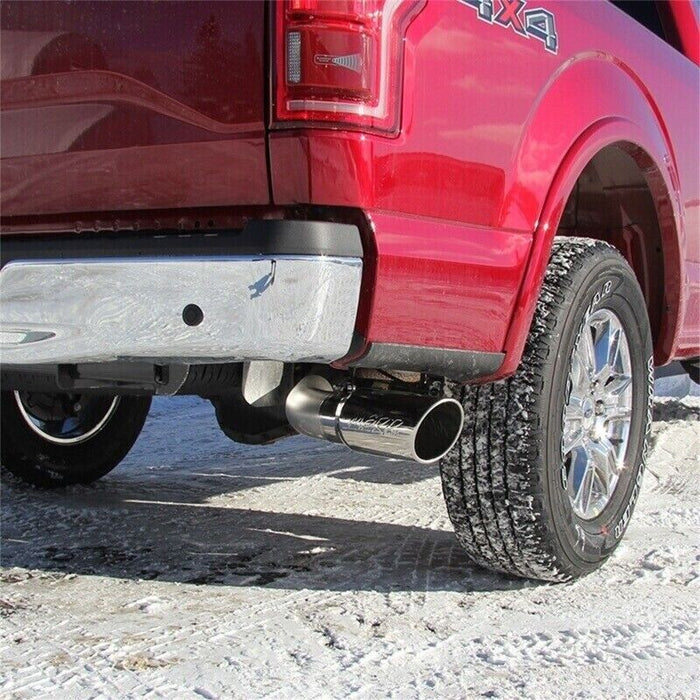 MBRP 4" SS Exhaust Single Exit w/ SS Dual Wall Tip For 15-20 Ford F-150