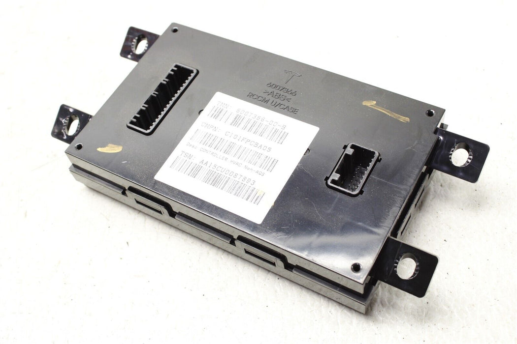 2015 Tesla Model S Center Dashboard AC Climate Module 6007366-00-B OEM 12-15