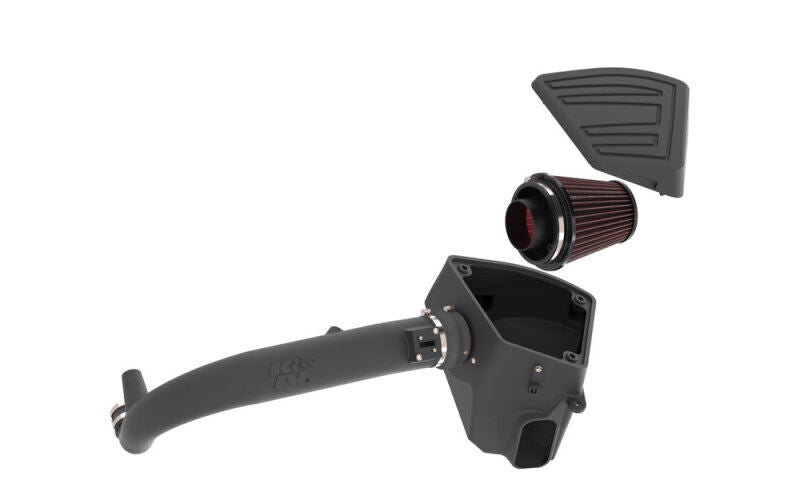 K&N 63-3113 Performance Air Intake System For 19-24 Sierra 1500 Silverado 1500