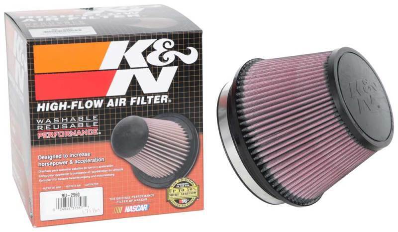 K&N RU-2960XD Universal Clamp-On Air Filter