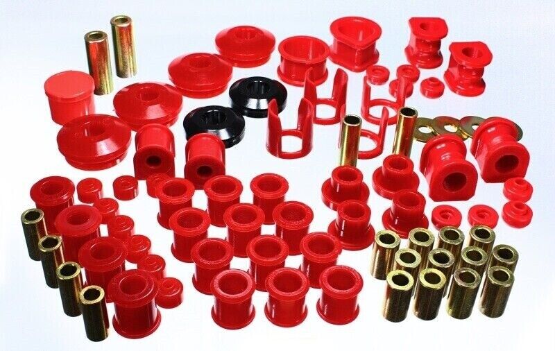 Energy Suspension Red Hyper-Flex Master Bushing Set For 89-94 Nissan 240SX (S13)