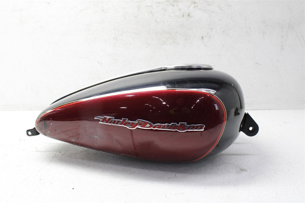 2004-2006 Harley Davidson Sportster XL1200 Fuel Gas Tank Assembly OEM Dented