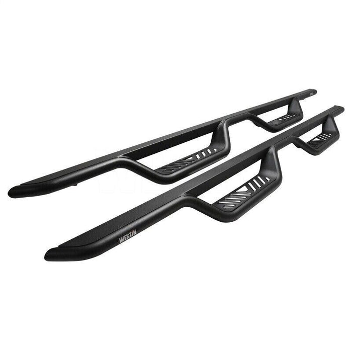 Westin 20-14165 Outlaw Nerf Step Bar Drop Textured Black For Jeep Gladiator