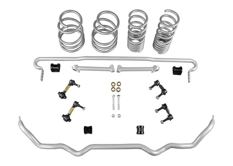 Whiteline GS1-SUB007 Grip Series Front and Rear Sway Bar/Coil Spring Kit