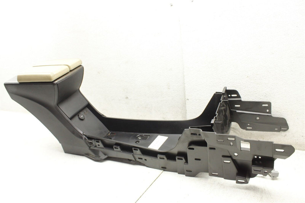 2013 Tesla Model S Center Console Assembly Factory OEM Tan 12-15