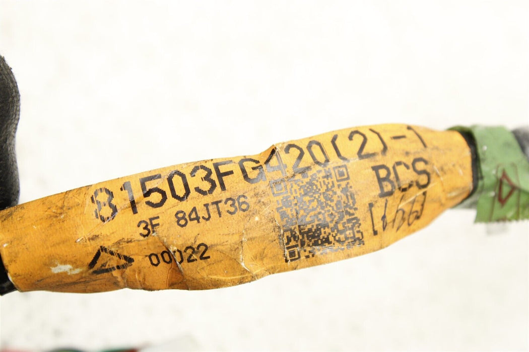 2008-2014 Subaru WRX STI Sedan Floor Wiring Harness Wires 81503FG420 08-14