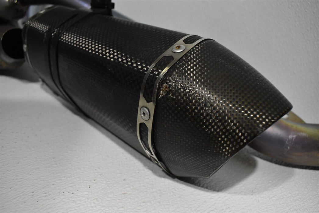 2006-2007 Kawasaki Ninja ZX1000D ZX10R AKRAPOVIC Titanium Carbon Dual Exhaust