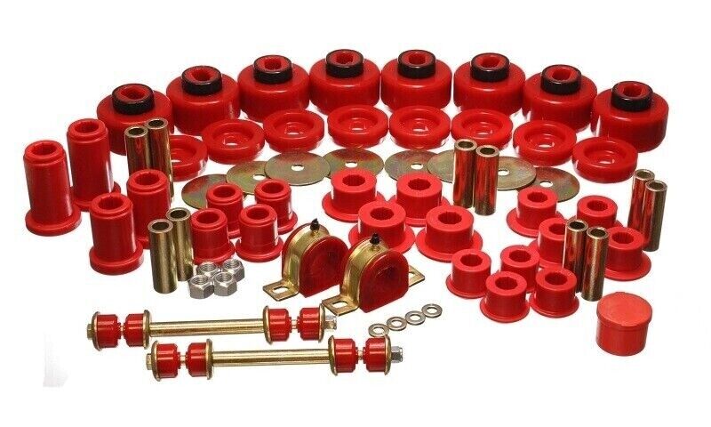 Energy Suspension 3.18128R Hyper-Flex System Red For 01-06 Sierra 2500 HD