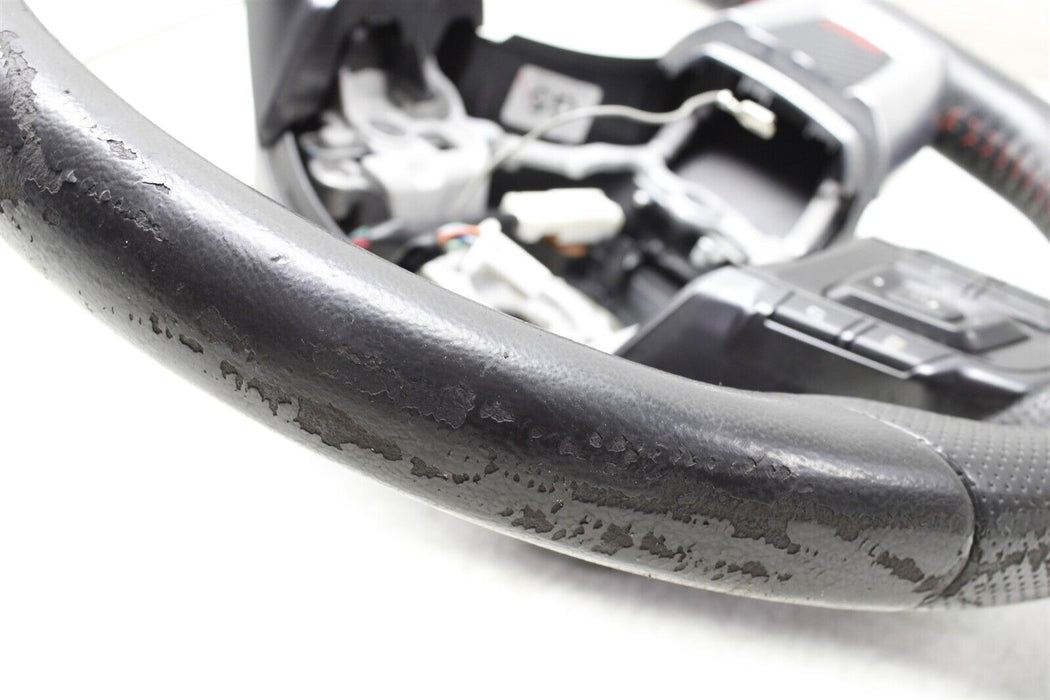 2015-2021 Subaru WRX STI Red Stitched Steering Wheel Assembly Factory OEM 15-21