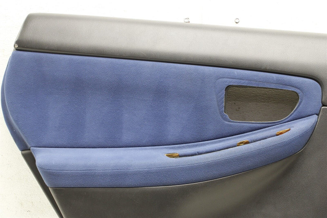 2005-2007 Subaru WRX STI Driver Rear Left Door Panel Cover Card 05-07