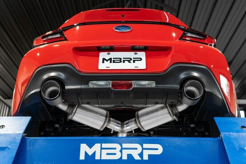 MBRP S48043BE Stainless Exhaust For 13-24 BRZ / 22-24 GR86 / 13-16 FR-S