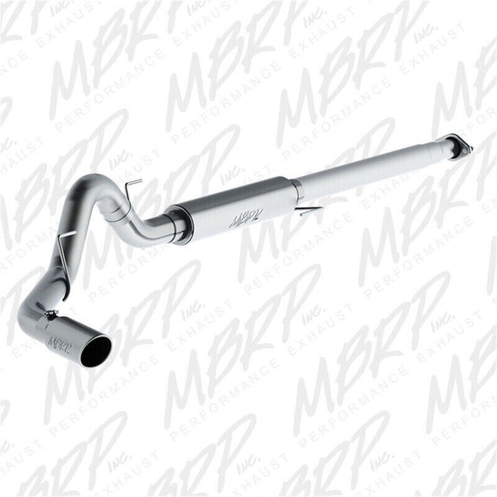 MBRP 4" SS Exhaust Single Exit w/ SS Dual Wall Tip For 15-20 Ford F-150
