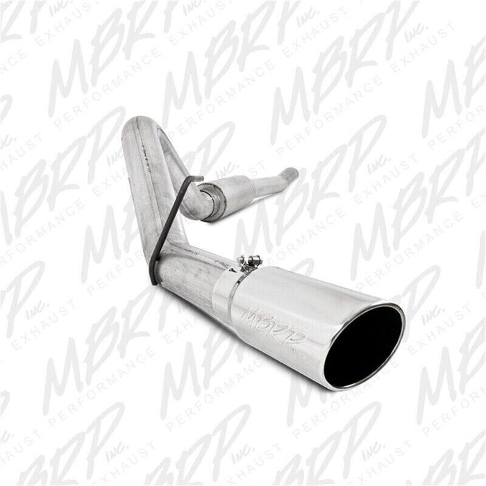 MBRP S5246AL Resonator-Back 4" Single Side Exit Exhaust For F250 F350 Super Duty