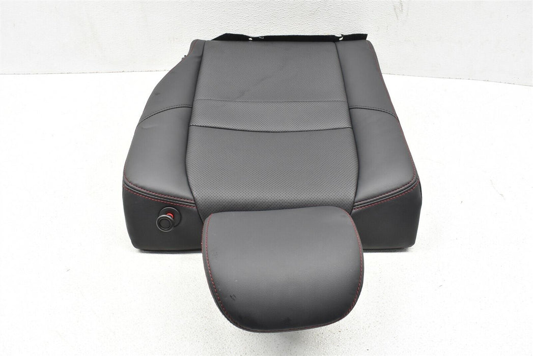 2015-2019 Subaru WRX Rear Left Leather Seat Back Assembly OEM 15-19