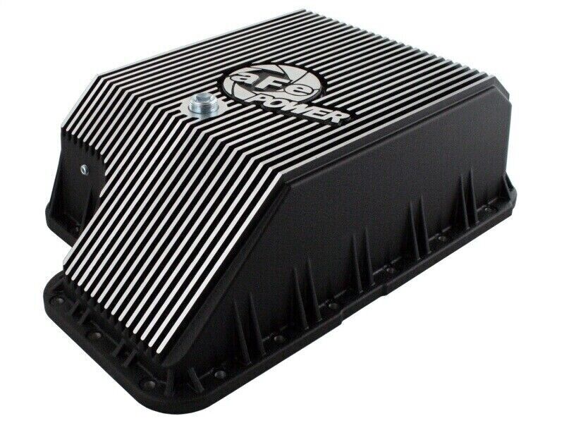 Afe 46-70122-1 Machined Finish Transmission Pan for Ford SuperDuty V8