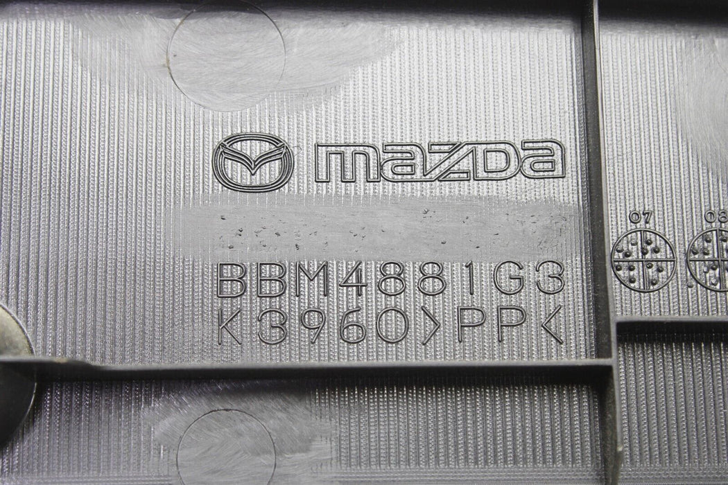 2010 Mazdaspeed3 Speed3 Passenger Right Seat Cap Cover Trim Assembly OEM 10-13