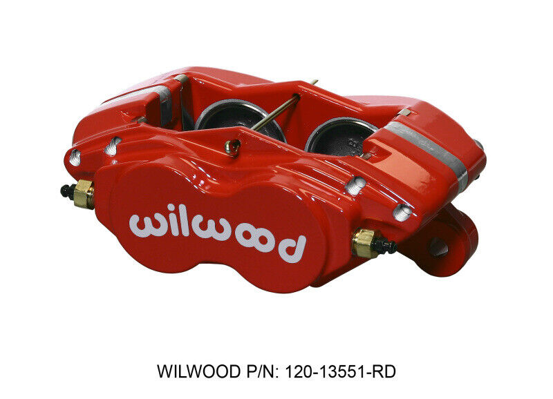 Wilwood 120-13551-RD Forged Billet Dynalite-M Caliper Bore Size: 1.75 Rotor Widt
