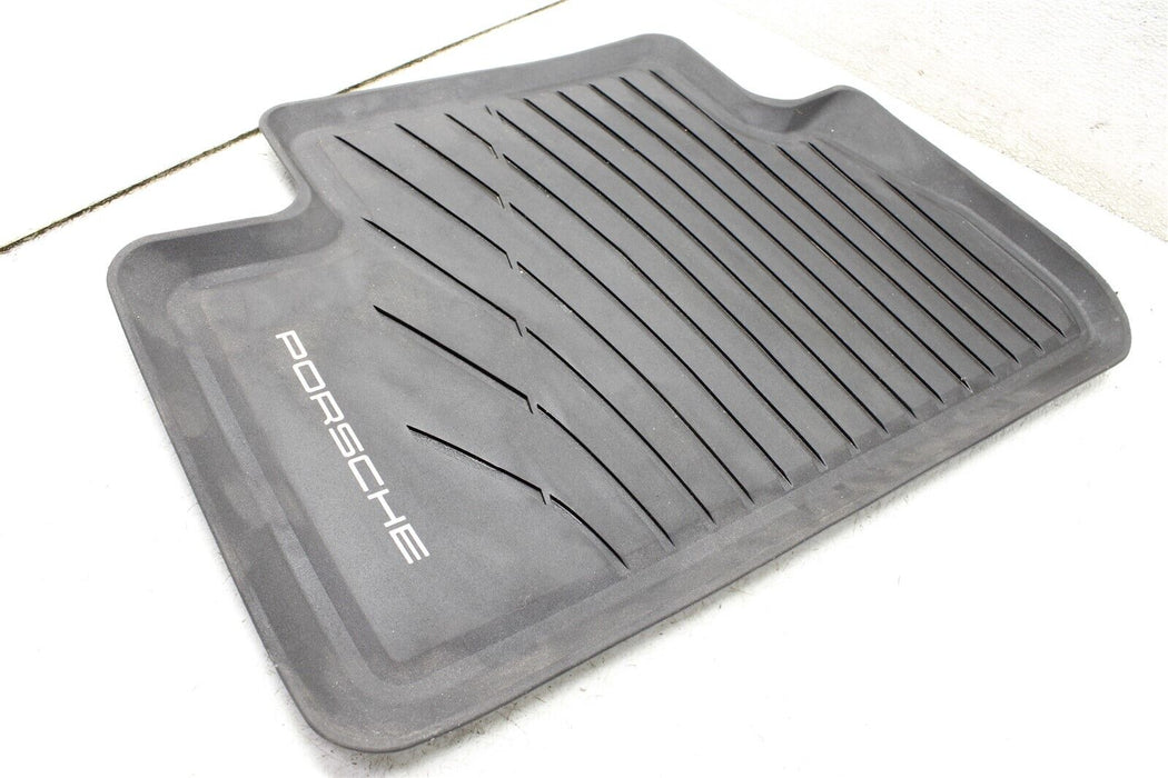 2015 Porsche Macan S Driver Rear Left Floor Mat Assembly All Weather OEM 15-21