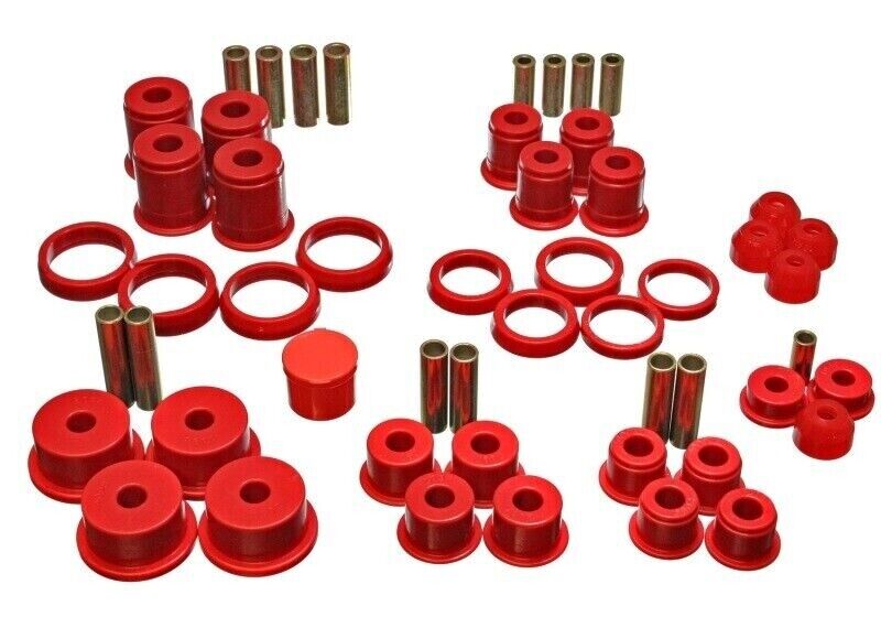 Energy Suspension 2.18105R Hyper-Flex System Red For 84-01 Cherokee