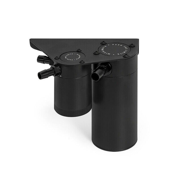 Mishimoto MMBCC-F35T-17SBE Baffled Oil Catch Can Fits Ford F-150 3.5L EcoBoost