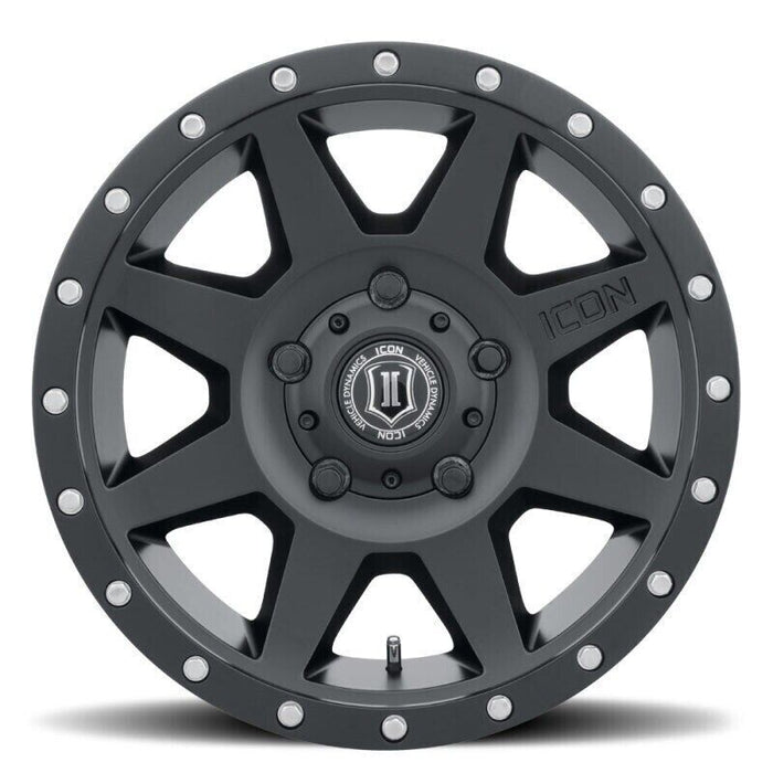 Icon Vehicle Dynamics 1818905560SB Rebound 18"x9" Wheel Satin Black