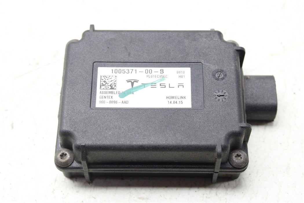 2012-2019 Tesla Model S Homelink Control Module Computer 1005371-00-B 12-19