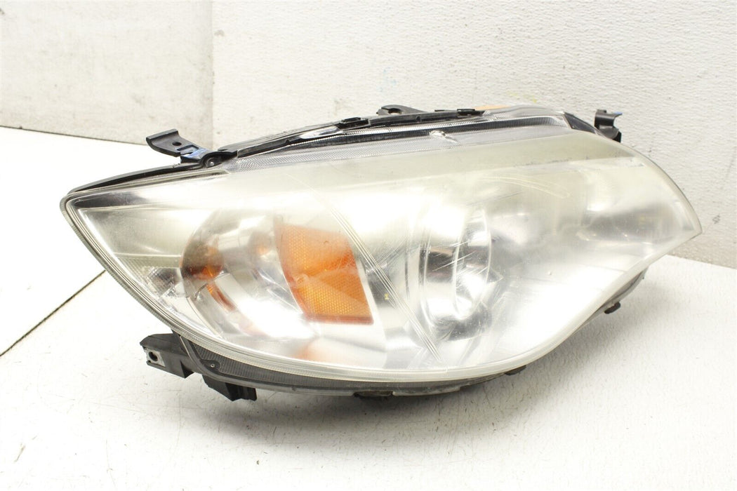 08-14 Subaru WRX STI Passenger Headlight Right RH Head Lamp Broken 2008-2014