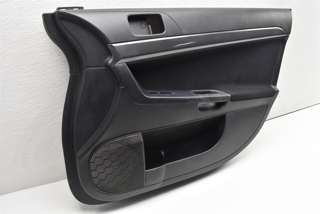 2008-2015 Mitsubishi Evolution X GSR Front Passenger Right Door Panel OEM 08-15