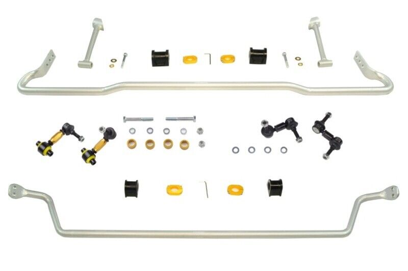 Whiteline BSK012 Front & Rear Sway Bar Kit For 2007-2014 Subaru Impreza WRX