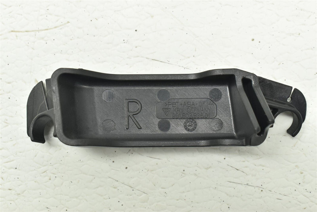 2013-2016 Porsche Boxster Right Belt Guide Cover 98180383601 13-16