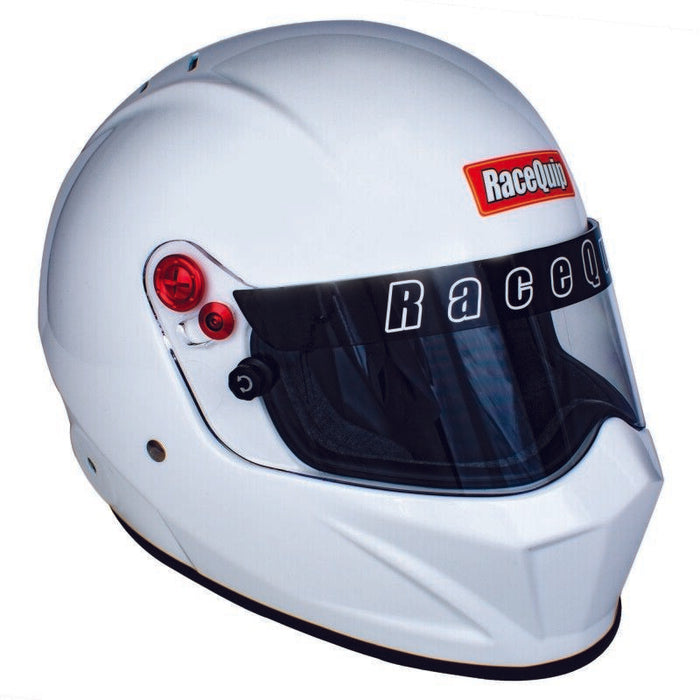 RaceQuip VESTA20 Full Face Helmet Snell SA2020 Rated Large Pearl White 286115