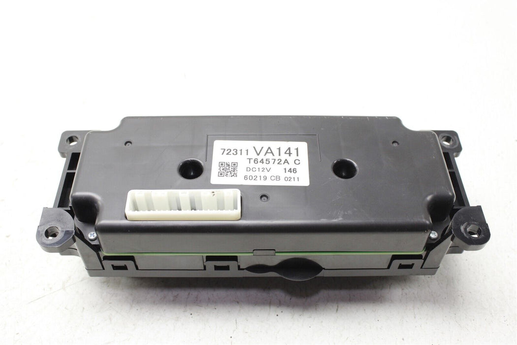 2016 Subaru WRX HVAC Blower Control Switch 72311VA141 Factory OEM 16