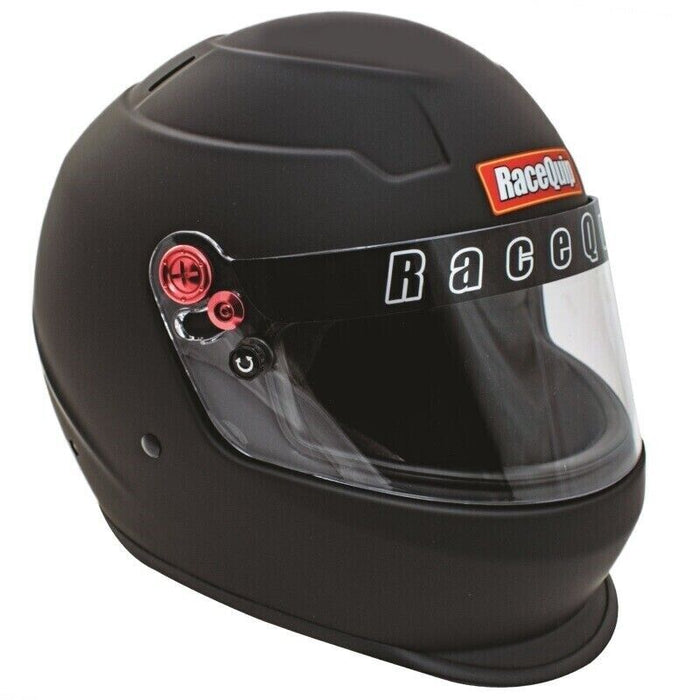 RaceQuip 276997 Flat Black Full Face Helmet; Size 2X-Large