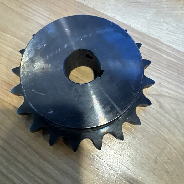 60B20 1 1/8 60B20F118 Sprocket 1 1/8 Bore 20 Teeth