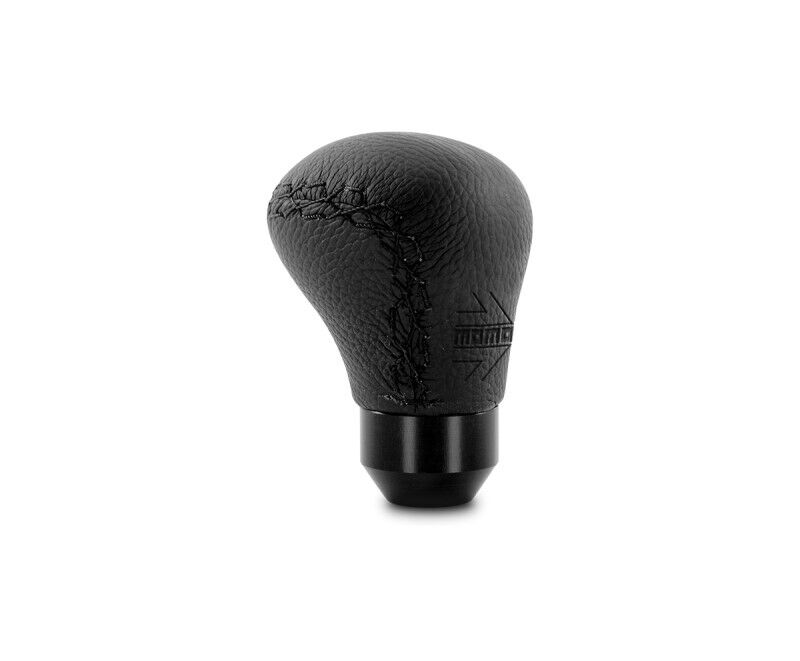 MOMO ANATOMIC Short Shift Shifter Knob Black Leather ASBK1