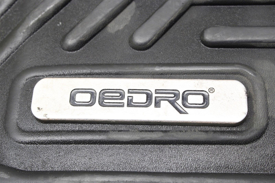 OEDRO Floor Mats Unique Black TPE All Weather For 2017-2021 Tesla Model 3