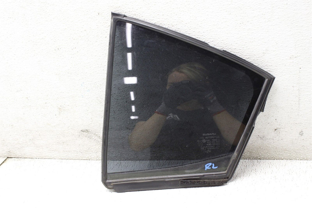 2015-2019 Subaru WRX STI Driver Rear Left Window Quarter Glass OEM 15-19