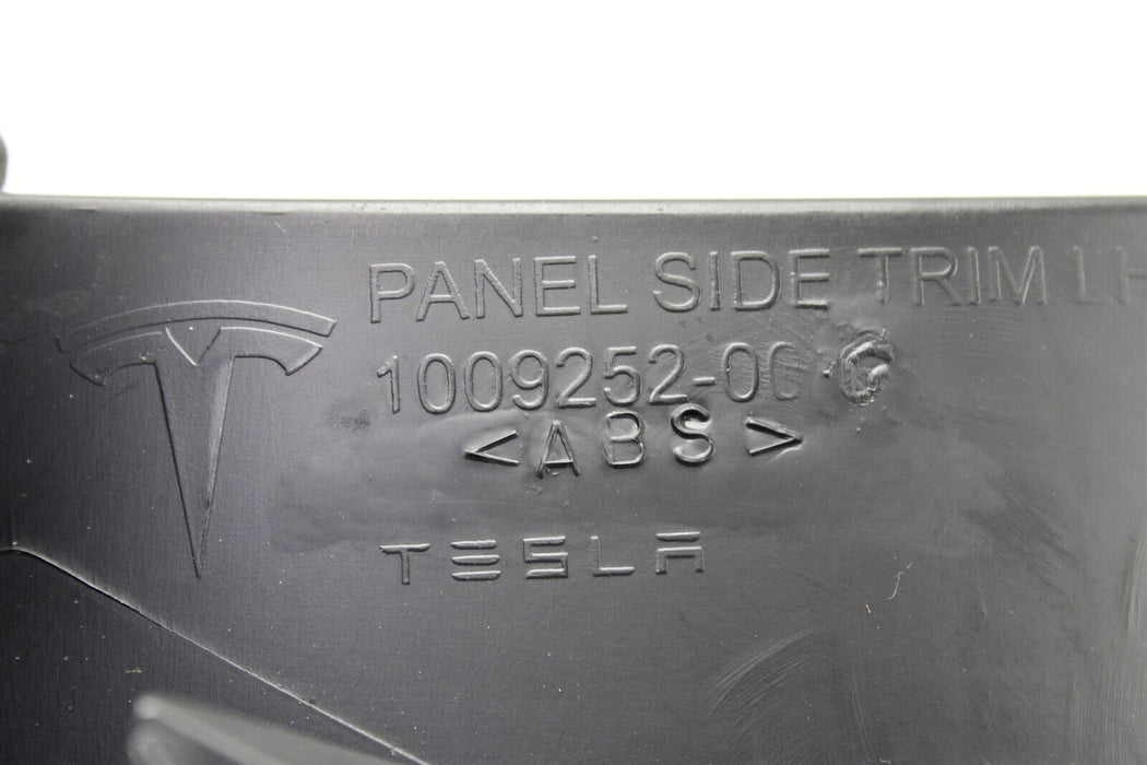 2015 Tesla Model S Rear Left Trunk Trim Cover 1009252-00-G Factory OEM 12-15