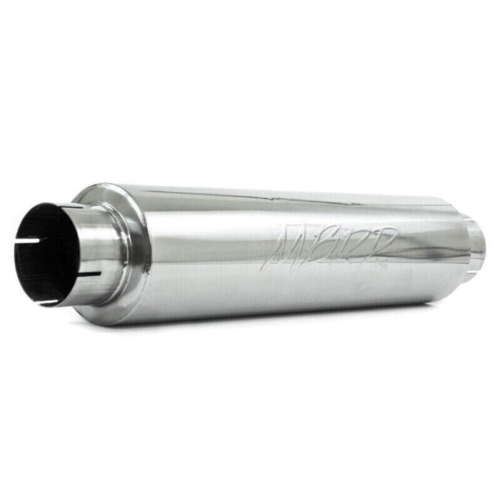 MBRP M1004S Quiet Tone Diesel Muffler Round 4" Inlet/Outlet Body L-24"