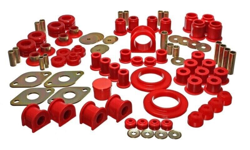 Energy Suspension 8.18104R Red Master Bushing Set For 95-00 Toyota